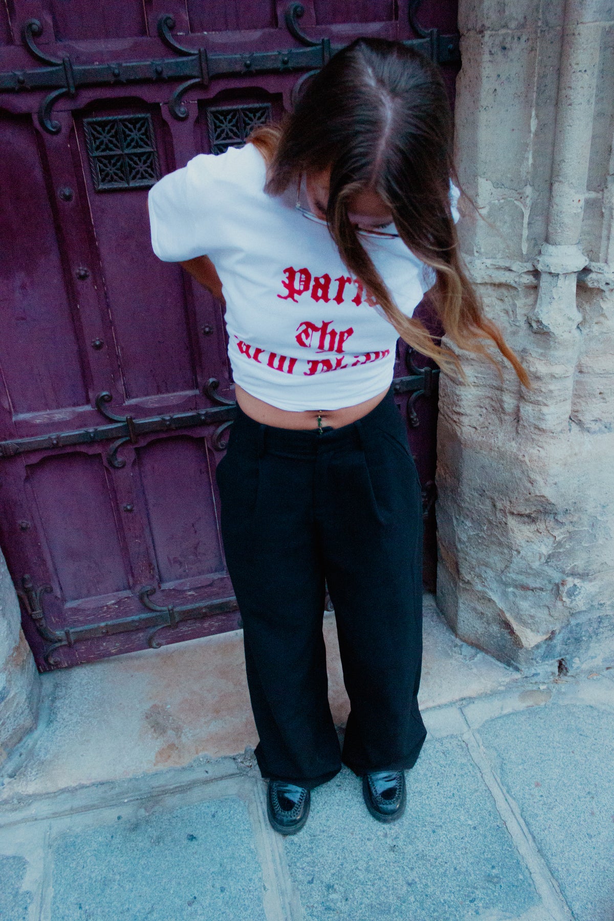 " Paris The New Philly " White Tee